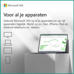 "Microsoft 365 Family License - 1 Year Subscription for Up to 6 Users on Windows & MacOS - Unlock Productivity & Collaboration!"
